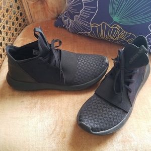Adidas Black Tubular Women's